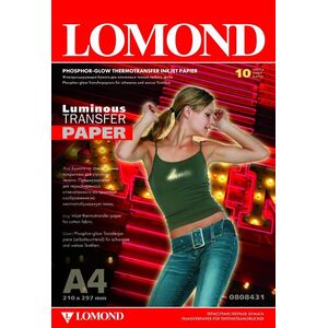 Sourcing Lomond Thermotransfer Inkjet Paper A4, 10 sheets, Fluorescent