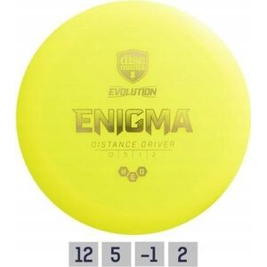 Discmania Discgolf DISCMANIA Distance Driver NEO ENIGMA Evolution 12/5/-1/2 Yellow