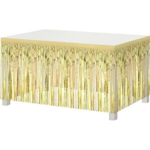 GoDan Dekoracja na brzeg stołu jasnozłota 80x300cm