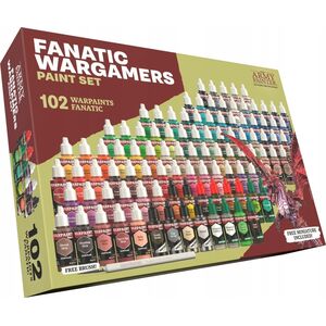 Army Painter The Army Painter: Warpaints - Fanatic - Wargamers Paint Set