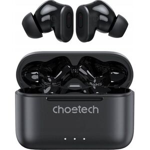 Słuchawki Choetech Słuchawki bezprzewodowe TWS Choetech BH-T15 ANC+ENC (czarne)