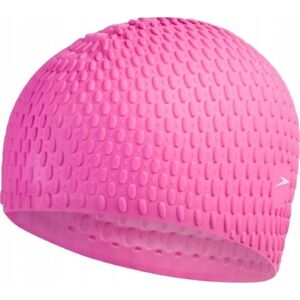 Speedo CZEPEK SILIKONOWY BUBBLE CAP AU PINK/PURPLE