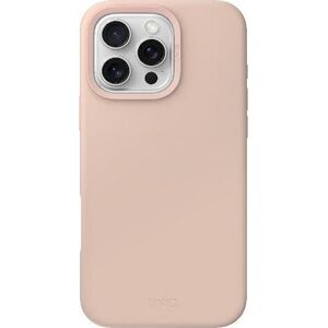 Uniq Etui UNIQ Lino Hue Apple iPhone 16 Pro Magclick Charging różowy/blush pink