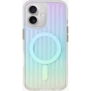 Uniq UNIQ case Coehl Linear iPhone 16 6.1" Magnetic Charging opal/iridescent