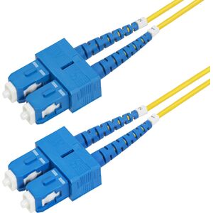 StarTech StarTech SMDOS2SCSC5M kabel InfiniBand / światłowodowy 5 m SC SC/UPC Żółty