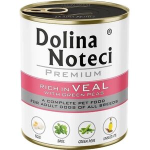 Dolina Noteci Premium cielęcina z groszkiem 800g