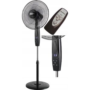 Wentylator Klausberg WENTYLATOR PODŁOGOWY Z PILOTEM I TIMEREM 40CM 50W KLAUSBERG KB-7718