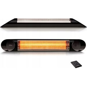 Sunred Infraraudonųjų spindulių šildytuvas Veito BLADE S (juodas, 2500W)