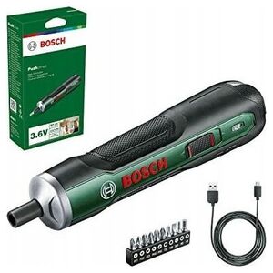 Bosch Bosch PushDrive, Power screwdriver, Straight handle, Green, 360 RPM, 2.5 N·m, 5 N·m