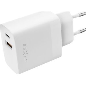 Ładowarka Fixed Fixed USB-C/USB Travel Charger 20W | FIXC20N-CU-WH