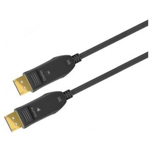 Goobay Kabel łączący światłowodowy DisplayPort 1.4 Hybrid, - Długość kabla 50 m