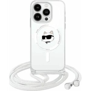 Karl Lagerfeld Karl Lagerfeld KLHMP16XHCCHNT iPhone 16   Pro Max 6.9" hardcase transparent IML Choupette Head & Cord Magsafe