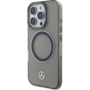 Mercedes Mercedes MEHMP16X23HUOSK iPhone 16 Pro    Max 6.9" czarny/black hardcase Silver Ring MagSafe