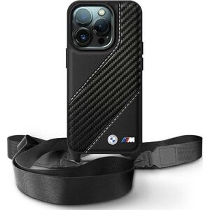 BMW BMW BMHCP16X23PSCCK iPhone 16 Pro Max     6.9" czarny/black hardcase M Edition Carbon Stripe & Strap