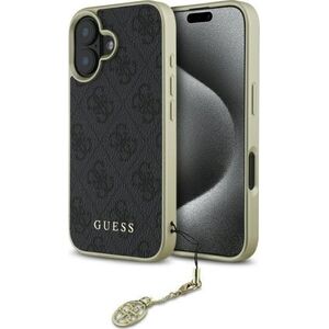 Guess Guess GUHCP16SGF4GGR iPhone 16 6.1"       czarny/black hardcase 4G Charms Collection