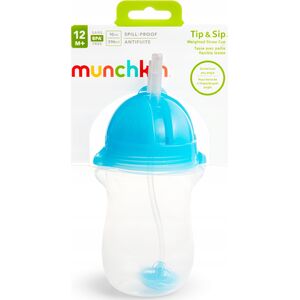 Munchkin MUNCHKIN Any Angle Straw Cup, Blue, 12m+, 296ml, 01246101