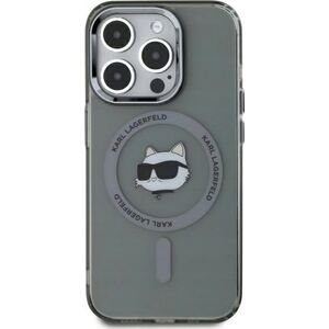 Karl Lagerfeld Karl Lagerfeld KLHMP15XHLSCHK iPhone 15 Pro Max 6.7" black/black hardcase IML Metal Choupette Head MagSafe