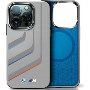 BMW BMW BMHMP16X23SLIG iPhone 16 Pro Max 6.9" gray/gray hardcase Silicone Turning Lines MagSafe