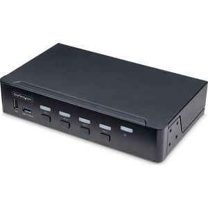 Przełącznik StarTech StarTech P4AD122-KVM-SWITCH przełącznik KVM Możliwości montowania w stelażu Czarny