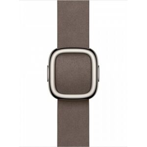 Apple Pasek w kolorze szarobrązowym z klamrą nowoczesną do koperty 42 mm - rozmiar L