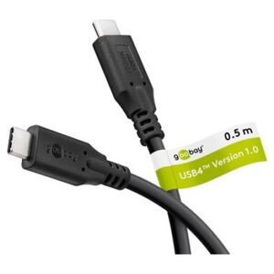 Kabel USB Goobay Kabel USB-C™, USB4™, 100 W, 40 Gbit/s, Power Delivery, m