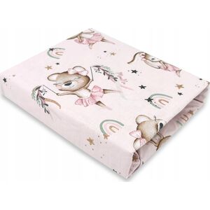 MimiNu MIMINU Sheet for cot, Little Ballerina, 60 x 120 cm