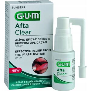 Sun Star Sunstar GUM, Afta Clear Spray 2420, 15 ml - Długi termin ważności!