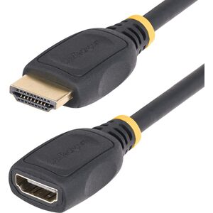 Kabel StarTech StarTech HD2MF18INL kabel HDMI 0,5 m HDMI Typu A (Standard) Czarny