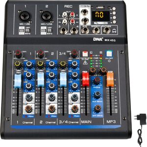 DNA DNA MIX 4 EQ mikser audio USB MP3 Bluetooth analogowy 4 kanały