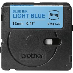 Brother Brother BTAG-L33 taśmy do etykietowania Blue on light blue