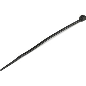 StarTech StarTech CBMZT4B opaska kablowa Zwalniana opaska kablowa Nylon, Plastik Czarny 100 szt.
