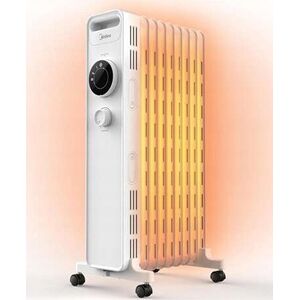 Grzejnik Midea Midea NY2009-22M | Oil Filled Radiator | 2000 W | Number of power levels 3 | White
