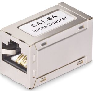 StarTech StarTech IN-CAT6A-COUPLER-S1 zmieniacz płci / kabli RJ-45 Srebrny