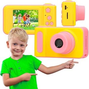 Aparat cyfrowy ExtraLink Extralink Kids Camera H8 Różowy | Aparat cyfrowy | 1080P 30fps, wyświetlacz 2.0