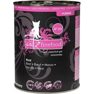 Catz Finefood Catz Finefood Purrrr N.119 Wołowina puszka 400g