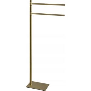 Sourcing TRILLY TOWEL STAND 14X34X83.3 BR GOLD