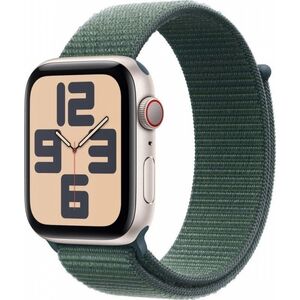 Smartwatch Apple Watch SE GPS + Cellular 40mm Starlight Alu Sport Loop Zielony  (MXGH3QF/A)