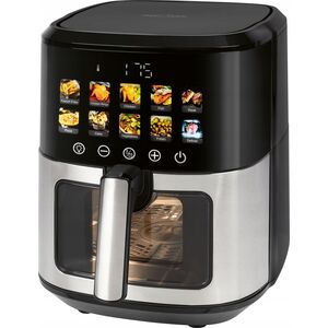 Frytkownica beztłuszczowa ProfiCook ProfiCook hot air fryer PC-FR 1286 H (black/stainless steel, 1,700 watts, basket 6.5 liters)