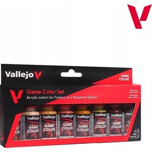 Vallejo Vallejo: 72.187 - Game Color Set - Skin Tone (8 x 18 ml)