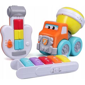 BB JUNIOR BB JUNIOR gift set - truck with musical instruments Drive 'N Rock, 16-89034