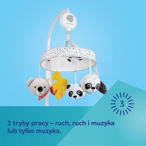 Canpol CANPOL BABIES sensory mobile with music box/Bluetooth BabiesBoo, 68/093