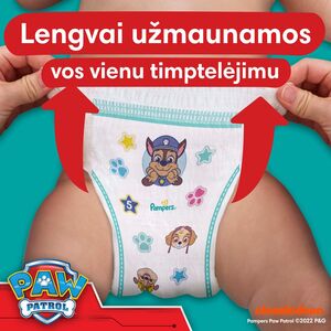 Pampers PAMPERS Pants Paw Patrol, Size 5, 132 Diapers, 81784213DUO