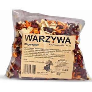 Węgrowskie Węgrowskie Przysmak Dla Gryzoni Królików Warzywa 100g