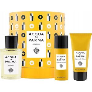 Acqua Di Parma Set Acqua di Parma: Colonia, Eau De Cologne, For Men, 100 ml + Colonia Nomade, Cleansing, Shower Gel, 75 ml + Colonia Nomade, Anti-Sweat, Deodorant Spray, For Men, 50 ml For Men