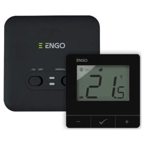 Engo Engo internetowy, bezprzewodowy regulator temperatury Wi-Fi E20i-B, czarny E20I-B