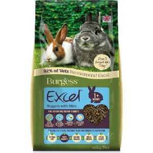 Burgess Burgess Rabbit Excel Junior & Dwarf 10 kg.