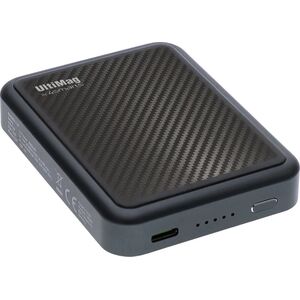 4smarts 4smarts UltiMag, 5000 mAh, Lithium Polymer (LiPo), Adaptive Fast Charging, Quick Charge 3.0, Wireless charging, Carbon