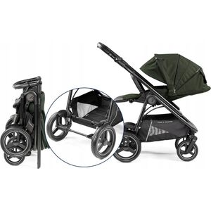 Wózek Peg Perego PEG PEREGO stroller VELOCE TC, blue shine, IP29000000RO51PL31