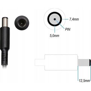 Zasilacz do laptopa Dell 90W AC adapter for notebooks