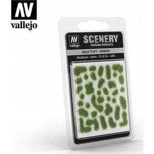 Vallejo Vallejo: SC406 - Scenery - Wild Tuft - Green (4 mm x 35)